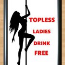 Topless Women Drink Free Novelty Signed Autographed Photo Poster Print Memorabilia A4
