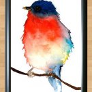 Watercolor Bird Painting Wall Home House Deco Room Kid Art Photo Print Poster A4