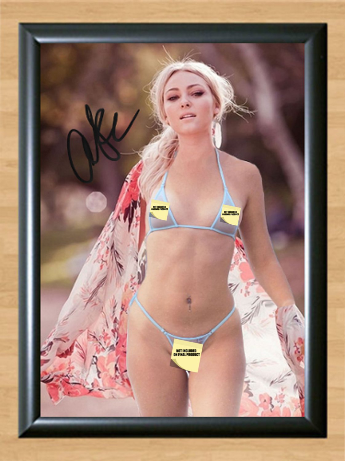 Annasophia Robb Bikini Nude Signed Autographed Photo Poster Print  Memorabilia A4