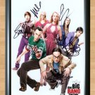 Big Bang Theory Cast Signed Autographed Photo Poster Print Memorabilia A4