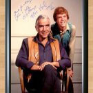 Bonanza Lorne Greene Cast Signed Autographed Photo Poster Print Memorabilia A4