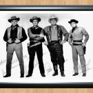 Bonanza Pernell Roberts Cast Signed Autographed Photo Poster Print Memorabilia A4