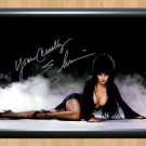 Elvira Mistress of the Dark Signed Autographed Photo Poster Print Memorabilia A4