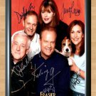 Frasier David Hyde Pierce Cast Signed Autographed Photo Poster Print Memorabilia A4