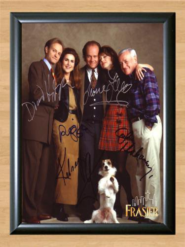 Frasier Jane Leeves Cast Signed Autographed Photo Poster Print Memorabilia A4