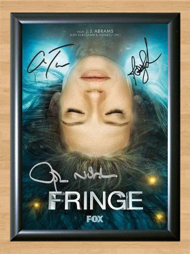 Fringe Anna Torv Joshua Jackson Signed Autographed Photo Poster Print Memorabilia A4