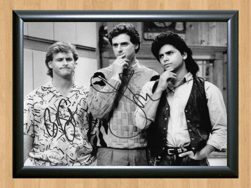 Full House Cast Signed Autographed Photo Poster Print Memorabilia A4