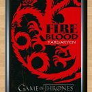 Game of Thrones House Targaryen Sigil Fire and Blood Print Poster Picture A4