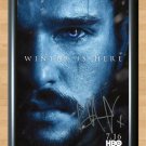 Game of Thrones Kit Harington Jon Signed Autographed Photo Poster Print Memorabilia A4