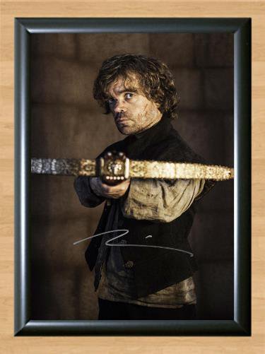 Game of Thrones Peter Dinklage Signed Autographed Photo Poster Print Memorabilia A4