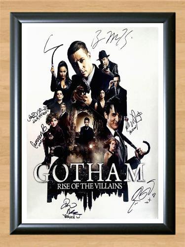 Gotham Ben McKenzie Batman Cast  Poster Photo  Signed Autographed Photo Poster Memorabilia A4