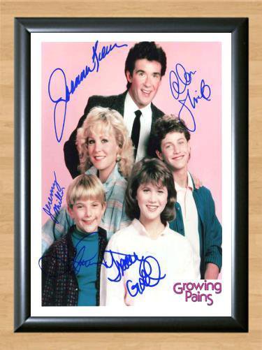 Growing Pains Cast Alan Thicke Signed Autographed Photo Poster Print Memorabilia A4