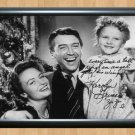 It's a Wonderful Life Karolyn Grimes Signed Autographed Photo Poster Print Memorabilia A4