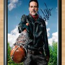 Negan Lucille Walking Dead Signed Autographed Photo Poster Print Memorabilia A4