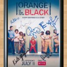 Orange Is The New Black x8 Signed Autographed Photo Poster Print Memorabilia A4