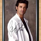 Patrick Dempsey Grey's Anatomy Signed Autographed Photo Poster Print Memorabilia A4