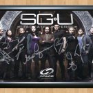SGU Stargate Universe Cast Signed Autographed Photo Poster Print Memorabilia A4