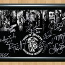 Sons of Anarchy Redwood Cast Signed Autographed Photo Poster Print Memorabilia A4