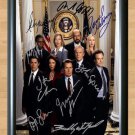 The West Wing Cast Signed Autographed Photo Poster Print Memorabilia A4