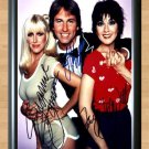 Three's Company Cast Signed Autographed Photo Poster Print Memorabilia A4