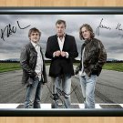 Top Gear Clarkson Hammond May Signed Autographed Photo Poster Print Memorabilia A4