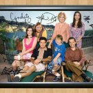 Two And A Half Men Charlie Sheen Harper & Signed Autographed Photo Poster Print Memorabilia A4