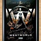 Westworld Cast Signed Autographed Photo Poster Print Memorabilia A4
