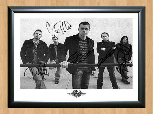 3 Doors Down Band Signed Autographed Photo Poster Print Memorabilia A4