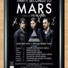 30 Seconds to Mars Love Lust Tour 2013 Signed Autographed Photo Poster Print Memorabilia A4