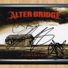 Alter Bridge Band Fortress Signed Autographed Photo Poster Print Memorabilia A4