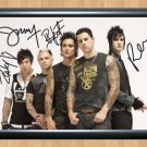 Avenged Sevenfold Nightmare Signed Autographed Photo Poster Print Memorabilia A4