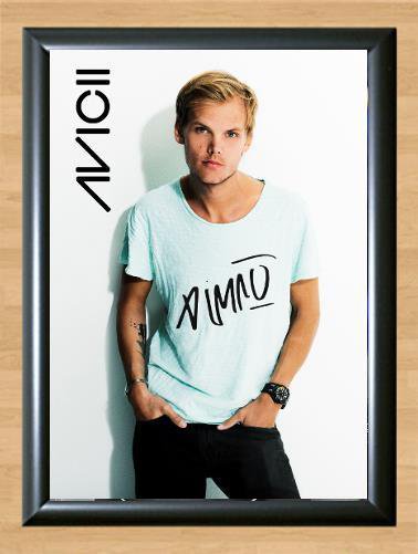 Avicii Tim Bergling DJ Signed Autographed Photo Poster Print Memorabilia A4