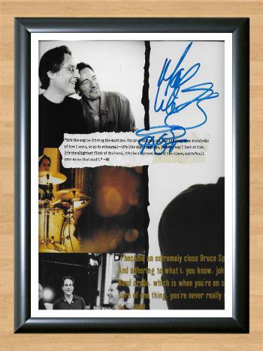 Bruce Springsteen The E Street Band Signed Autographed Photo Poster Print Memorabilia A4
