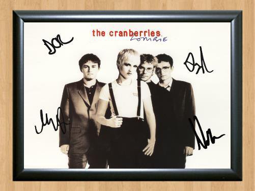 Cranberries Zombie Band Signed Autographed Photo Poster Print Memorabilia A4