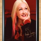 Cyndi Lauper Signed Autographed Photo Poster Print Memorabilia A4