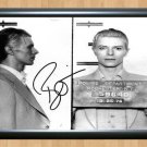 David Bowie Mug Shot Signed Autographed Photo Poster Print Memorabilia A4