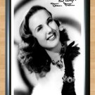 Deanna Durbin Mad About  Signed Autographed Photo Poster Print Memorabilia A4