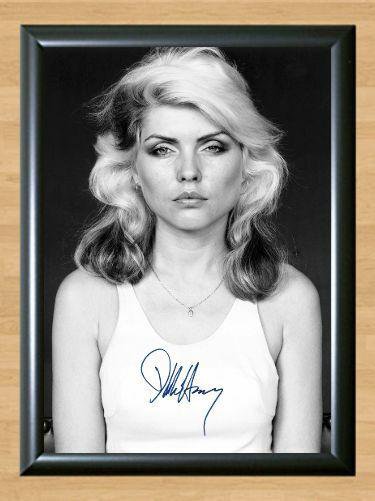 Debbie Harry Blondie Signed Autographed Photo Poster Print Memorabilia A4