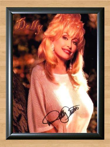 Dolly Parton Signed Autographed Photo Poster Print Memorabilia A4