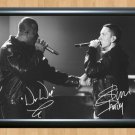 Eminem Dr. Dre Signed Autographed Photo Poster Print Memorabilia A4