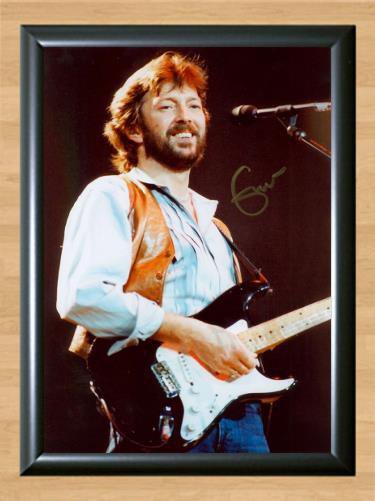 Eric Clapton 461 Ocean Boulevard Signed Autographed Photo Poster Print Memorabilia A4
