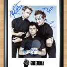 Green Day American Idiot Dookie Signed Autographed Photo Poster Print Memorabilia A4