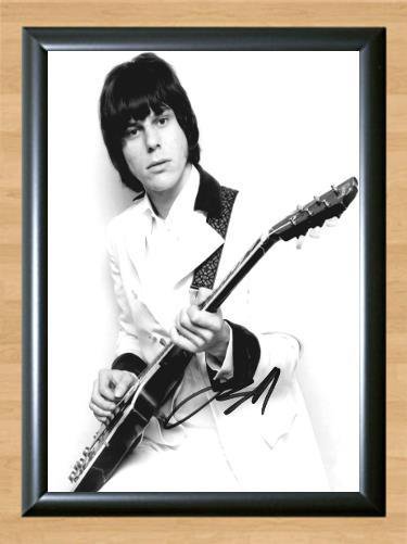 Jeff Beck Truth Blow By Blow Signed Autographed Photo Poster Print Memorabilia A4
