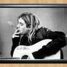 Kurt Cobain Nirvana Guitar Signed Autographed Photo Poster Print Memorabilia A4
