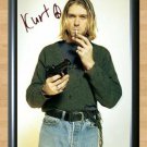 Kurt Cobain Nirvana Signed Autographed Photo Poster Print Memorabilia A4