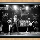 Led Zeppelin John Paul Jones Signed Autographed Photo Poster Print Memorabilia A4