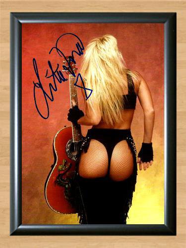 Lita Ford The Runaways Signed Autographed Photo Poster Print Memorabilia A4