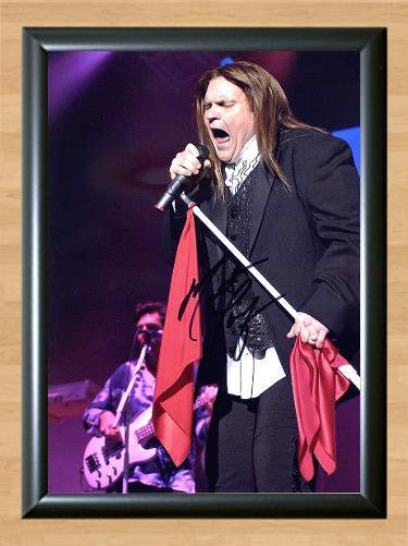 Meat Loaf MeatLoaf Michael Lee Aday Signed Autographed Photo Poster Print Memorabilia A4