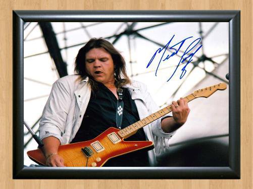 Meat Loaf MeatLoaf Signed Autographed Photo Poster Print Memorabilia A4