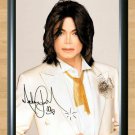 Michael Jackson Thriller Bad Signed Autographed Photo Poster Print Memorabilia A4